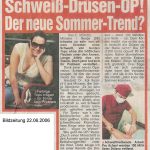 Schweißdrüsenabsaugung