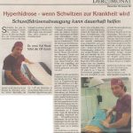 Schweißdrüsenabsaugung